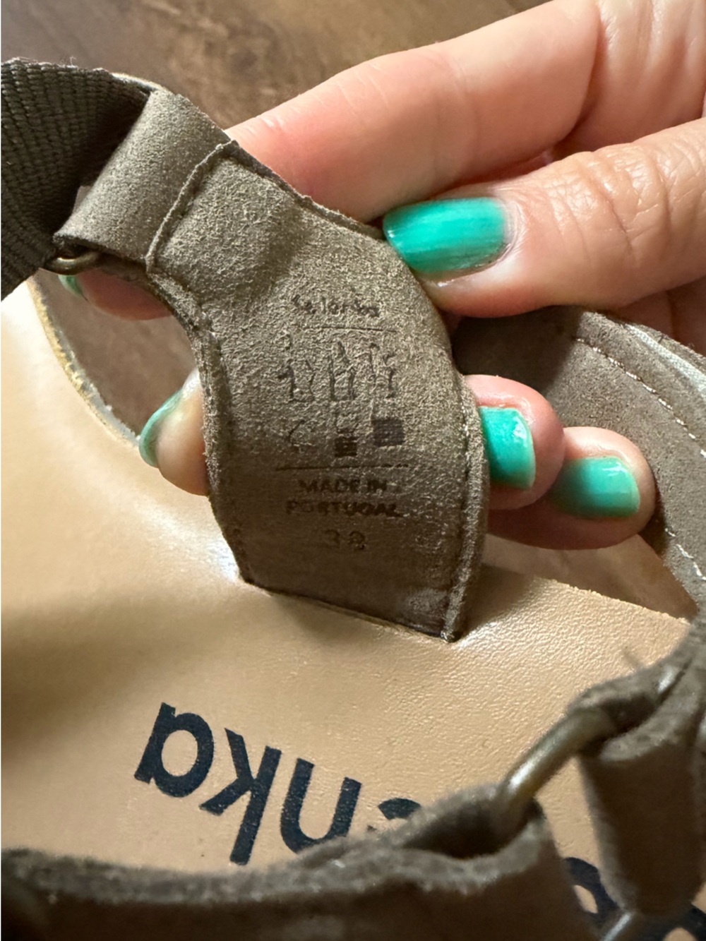 NWOT Be Lenka Barefoot Sandals Flexi - Olive Green, 38 - Picture 6 of 7